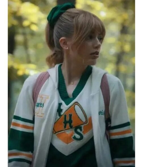Grace Van Dien Stranger Things S04 White Hoodie - Image 19
