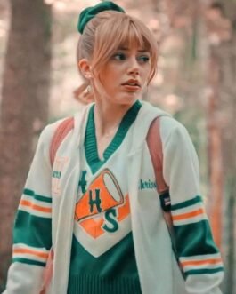 Grace Van Dien Stranger Things S04 White Hoodie