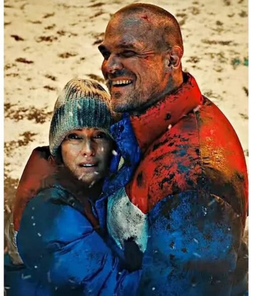 David Harbour Stranger Things S04 Puffer Jacket - Image 17