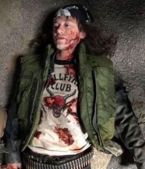 Stranger Things S04 Joseph Quinn Green Vest - Image 5