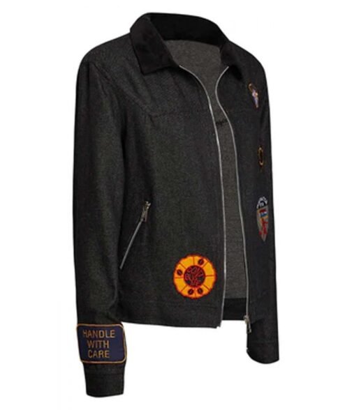 Maya Hawke Stranger Things S04 Denim Jacket - Image 5