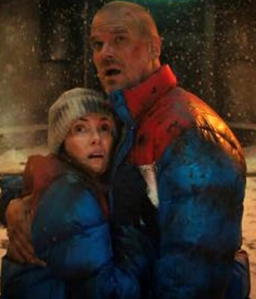 David Harbour Stranger Things S04 Puffer Jacket - Image 15