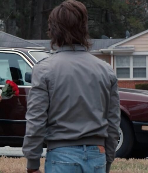 Joe Keery Stranger Things Grey Jacket - Image 11