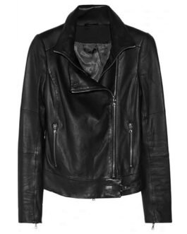 Taylor Swift Street Style Black Leather Jacket