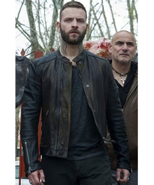 Suburra Blood on Rome Alessandro Borghi Leather Jacket - Image 3