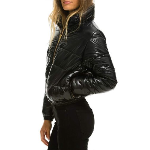 Sunburst Apres Glossy Puffer Jacket - Image 15