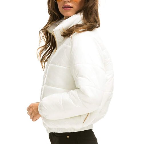 Sunburst Apres Glossy Puffer Jacket - Image 14