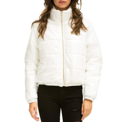 Sunburst Apres Glossy Puffer Jacket - Image 9