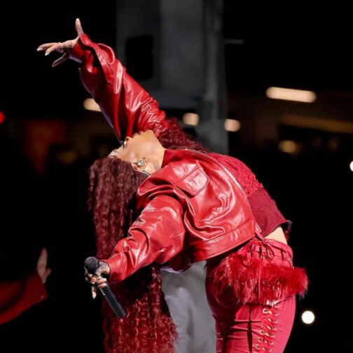SZA Super Bowl 2025 Halftime Show Leather Jacket - Image 9