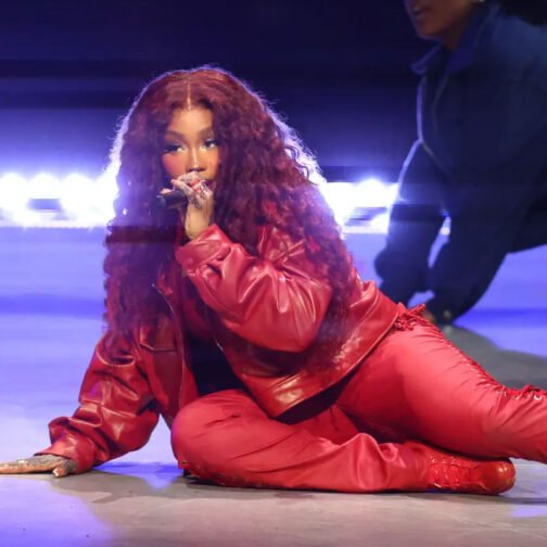 SZA Super Bowl 2025 Halftime Show Leather Jacket - Image 12