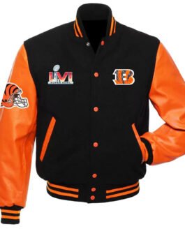 Cincinnati Bengals Super Bowl LVI Varsity Jacket