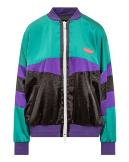 Gwen Stefani Super Bowl LVIII Color Block Jacket