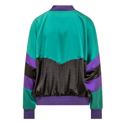 Gwen Stefani Super Bowl LVIII Color Block Jacket - Image 3