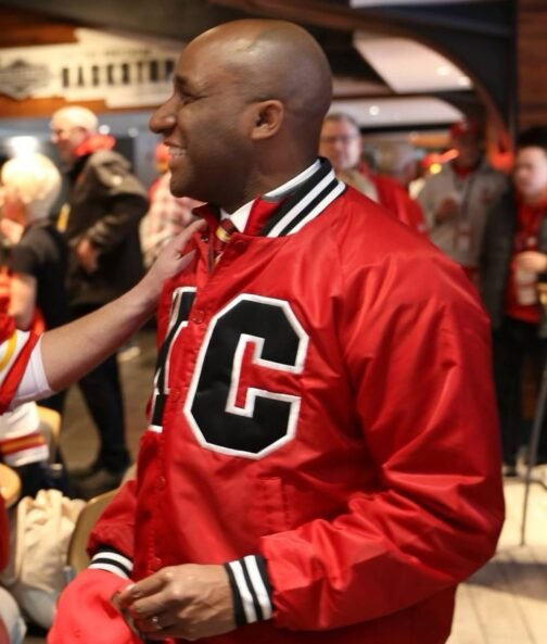 Mayor Quinton Lucas Super Bowl LVIII Kansas City Chiefs Jacket - Image 8