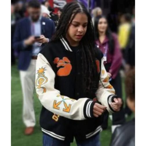 Rumi Carter Super Bowl LVIII Varsity Jacket - Image 12