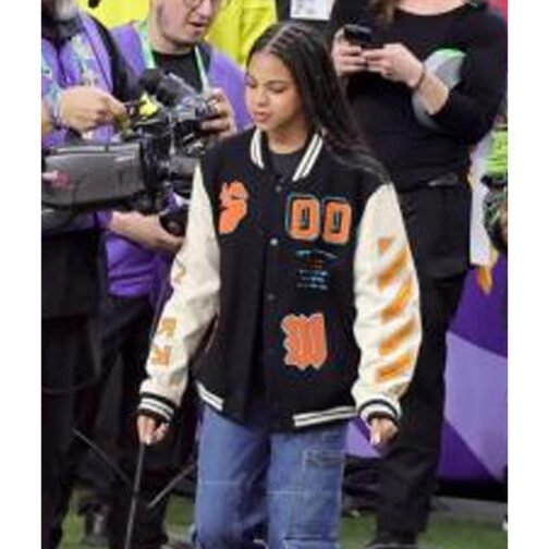 Rumi Carter Super Bowl LVIII Varsity Jacket - Image 13
