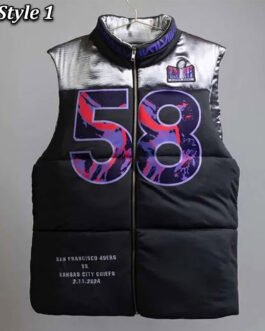 Kristin Juszczyk Super Bowl LVIII Vest