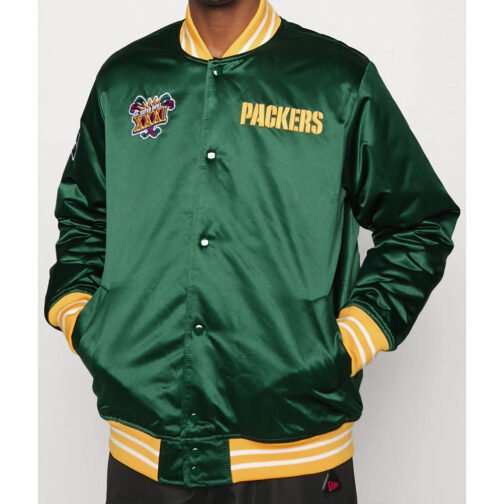 Green Bay Packers Super Bowl XXXI Jacket - Image 3