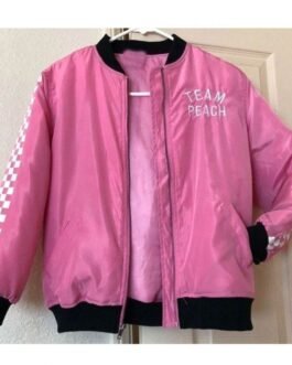Super Nintendo Team Peach Bomber Jacket