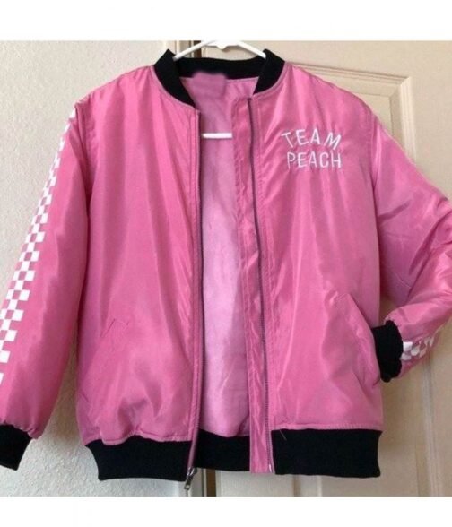 Super Nintendo Team Peach Bomber Jacket