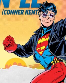 Superboy Comic Leather Jacket