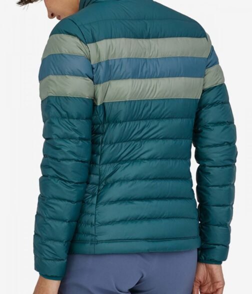 Elizabeth Tulloch Superman and Lois S02 Green Puffer Jacket - Image 3