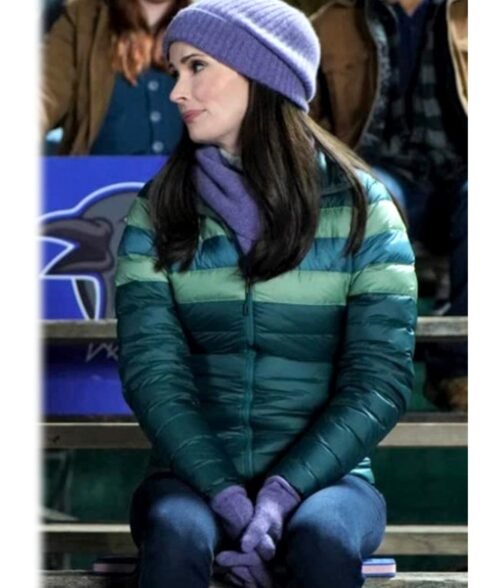 Elizabeth Tulloch Superman and Lois S02 Green Puffer Jacket - Image 5