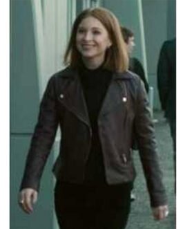 Superman & Lois Stacey Farber Maroon Leather Jacket