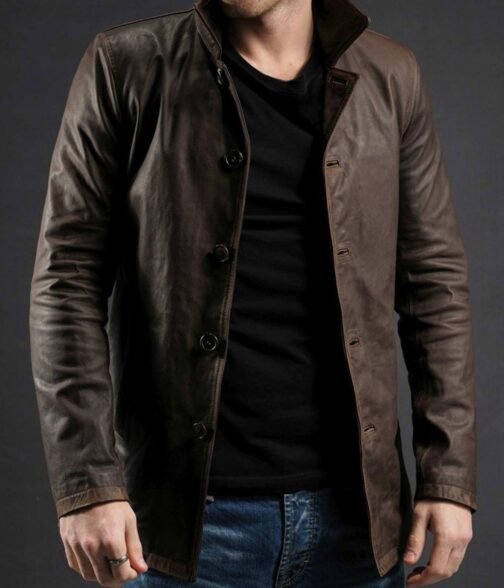 Jensen Ackles Supernatural Leather Coat - Image 2