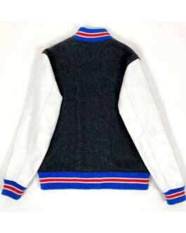 Supreme Tiger White and Black Varsity Jacket