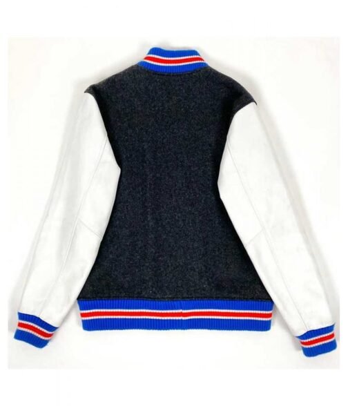 Supreme Tiger White and Black Varsity Jacket - Image 2