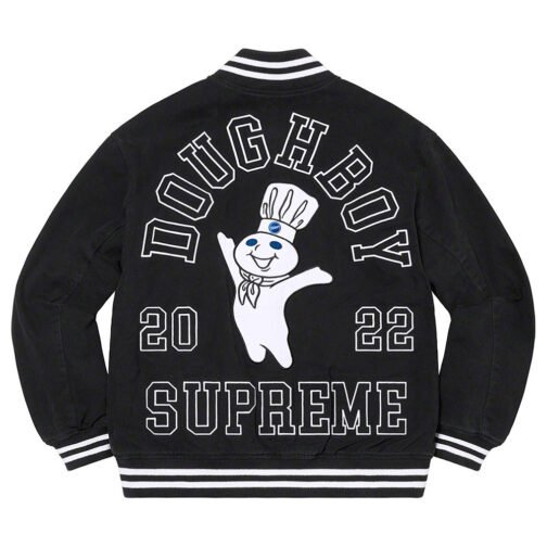 Supreme Doughboy Twill Varsity Jacket - Image 7