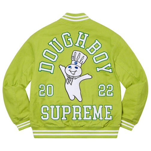 Supreme Doughboy Twill Varsity Jacket - Image 6