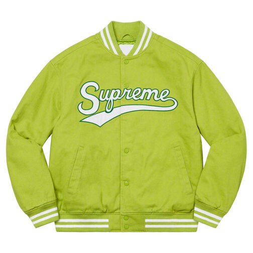 Supreme Doughboy Twill Varsity Jacket - Image 2