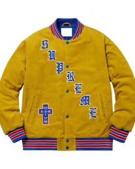 Supreme Old English Corduroy Bomber Jacket