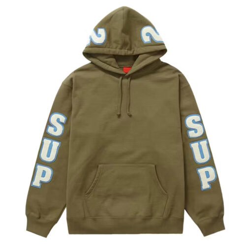 Supreme Team Chenille Hooded Sweatshirt - Image 10