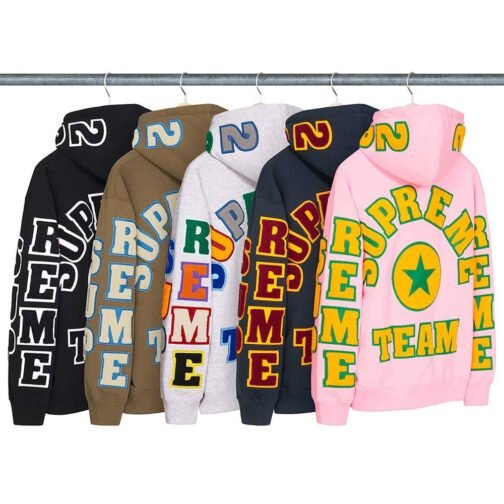 Supreme Team Chenille Hooded Sweatshirt - Image 11