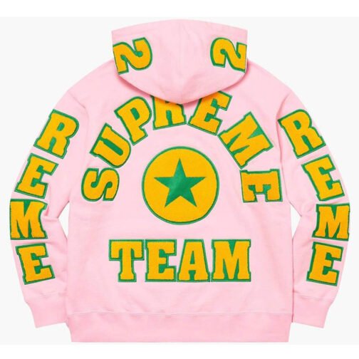 Supreme Team Chenille Hooded Sweatshirt - Image 5