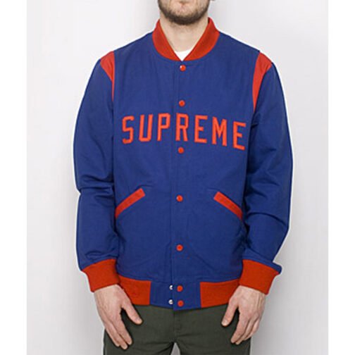 Supreme Varsity Wool Jacket - Image 4