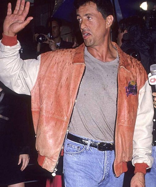 Sylvester Stallone Planet Hollywood Bomber Jacket - Image 3