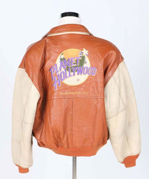 Sylvester Stallone Planet Hollywood Bomber Jacket - Image 2