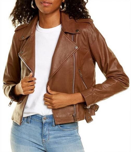 Riverdale Season 06 Erinn Westbrook Brown Leather Jacket