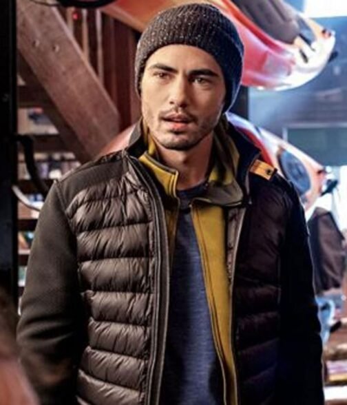 Darren Barnet Love Hard Puffer Jacket