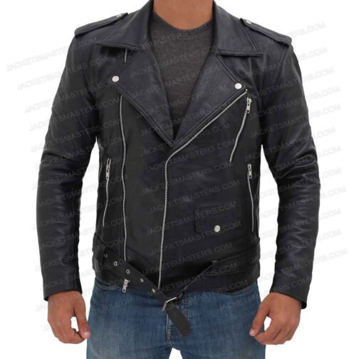 Takayuki Yagami Lost Judgment Black Leather Jacket