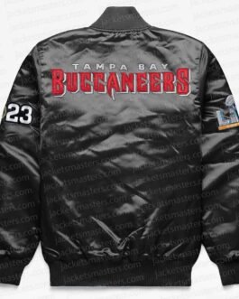 Tampa Bay Buccaneers Exclusive Black Satin Jacket