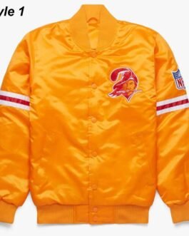 Tampa Bay Buccaneers Satin Orange Jacket