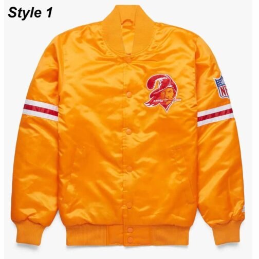 Tampa Bay Buccaneers Satin Orange Jacket