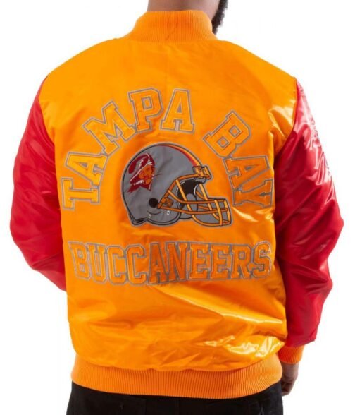 Varsity NFL Tampa Bay Buccaneers Satin Jacket - Image 2