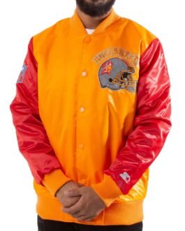 Varsity NFL Tampa Bay Buccaneers Satin Jacket