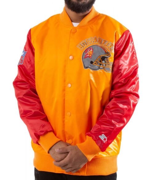 Varsity NFL Tampa Bay Buccaneers Satin Jacket